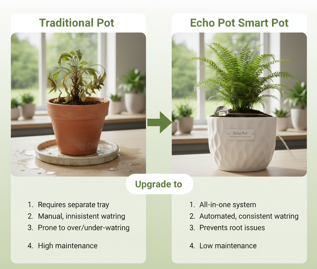How Echo Pot Smart Pot Product Outperforms Regular Pots