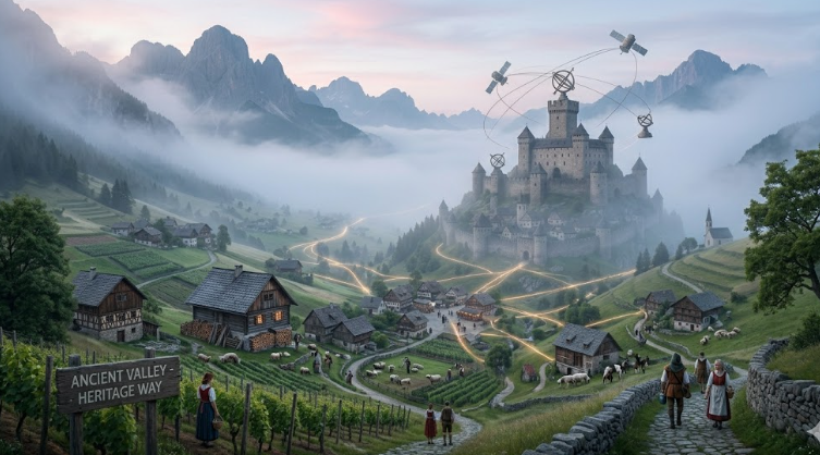 Topographic origin of the Peitner surname in mountainous landscapes